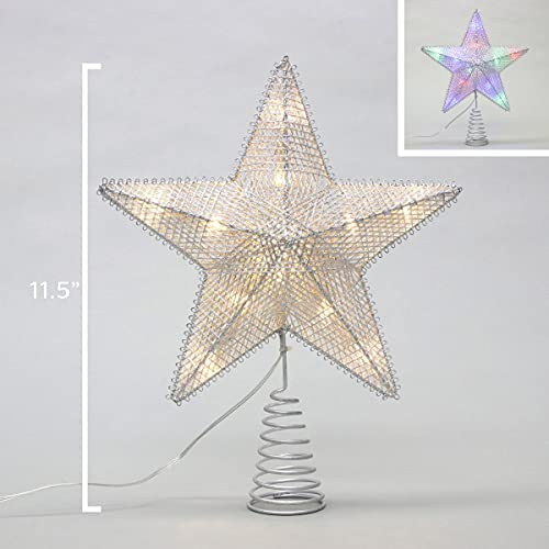 Foto 3 pulgar | Decoración para Árbol de Navidad Philips 11,5 cm Plata Metalizada - Venta Internacional