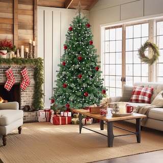 Foto 5 | Árbol de Navidad Frondoso Artificial 1.80 m Verde