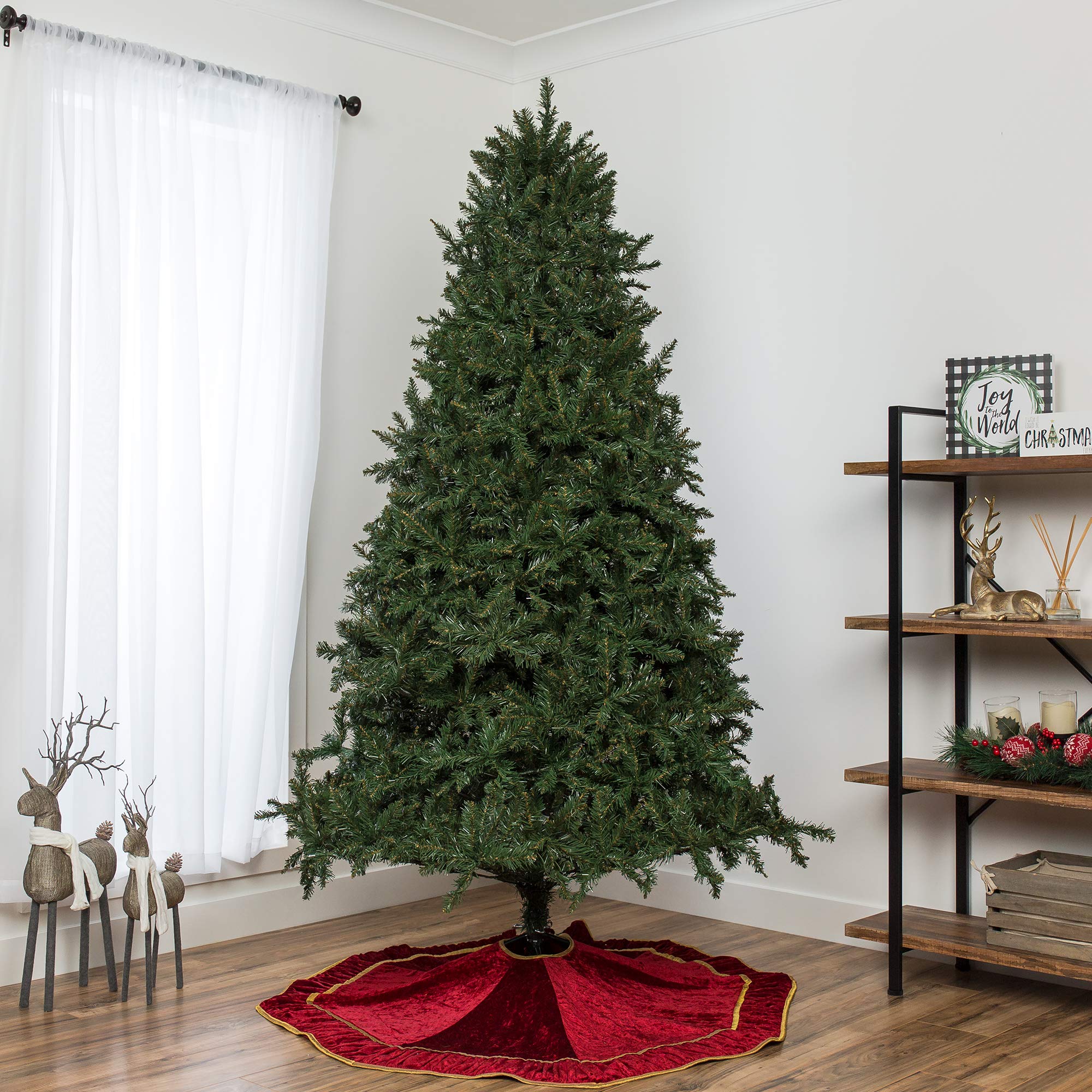 Foto 3 | Árbol De Navidad Artificial Best Choice Douglas, Con Bisagras De 7.5 Pies - Venta Internacional.