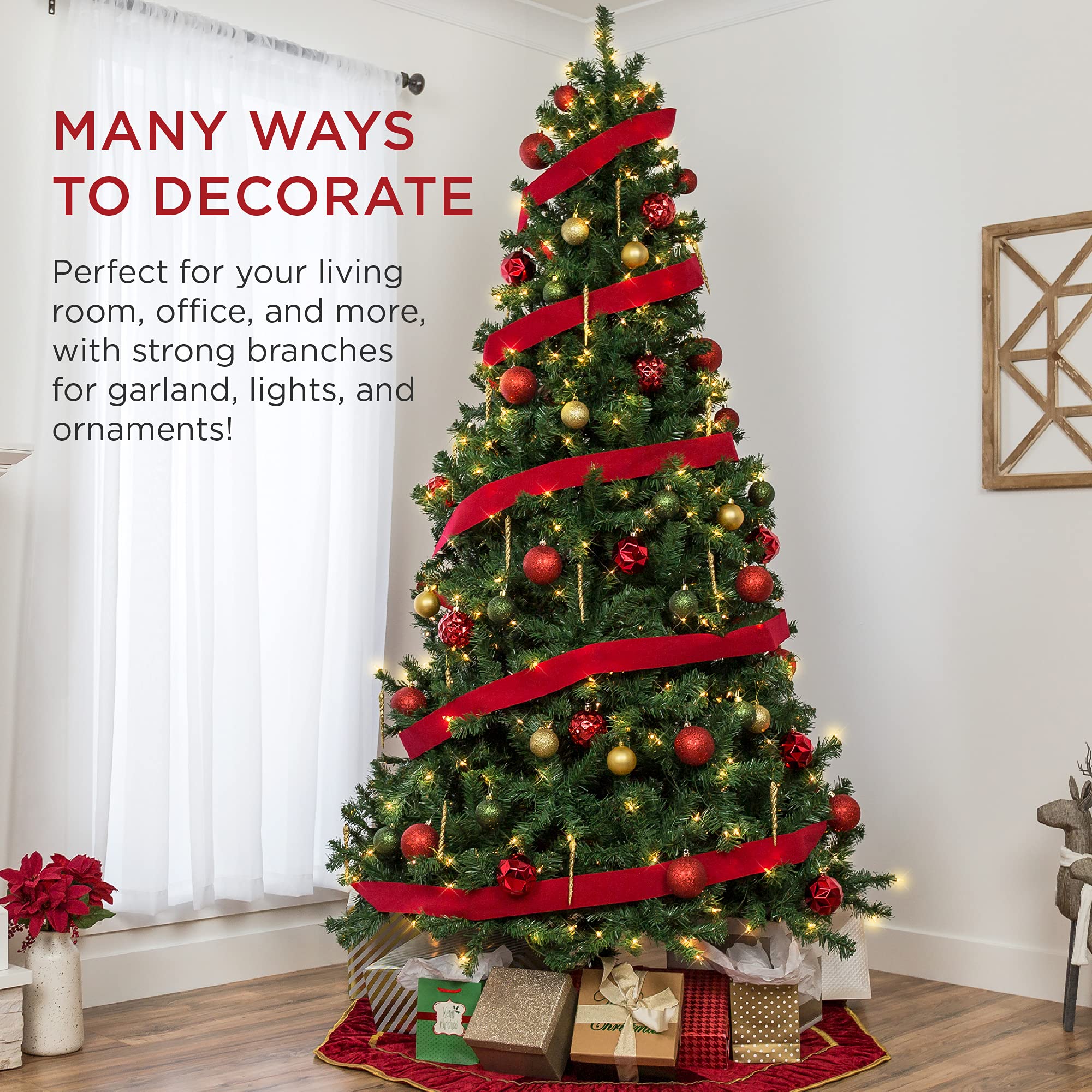 Foto 7 pulgar | Árbol de Navidad Best Choice Products 6 Pies con 250 Luces - Venta Internacional