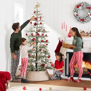 Foto 3 | Árbol de Navidad Best Choice Products Preiluminado 2.7 M - Venta Internacional
