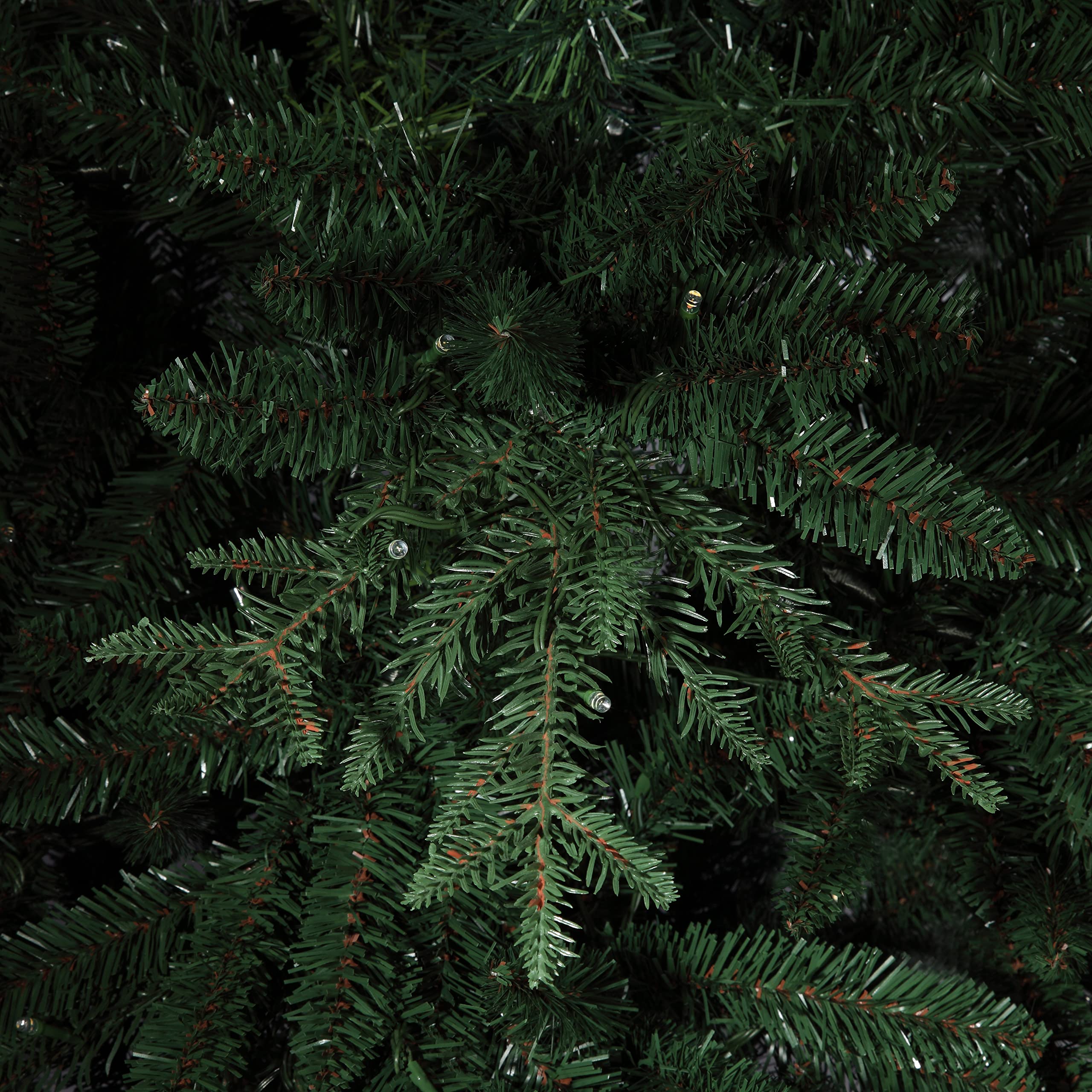 Foto 6 | Árbol De Navidad Haute Decor Ashville Fir De 6.5 Pies Con Luces Led - Venta Internacional.