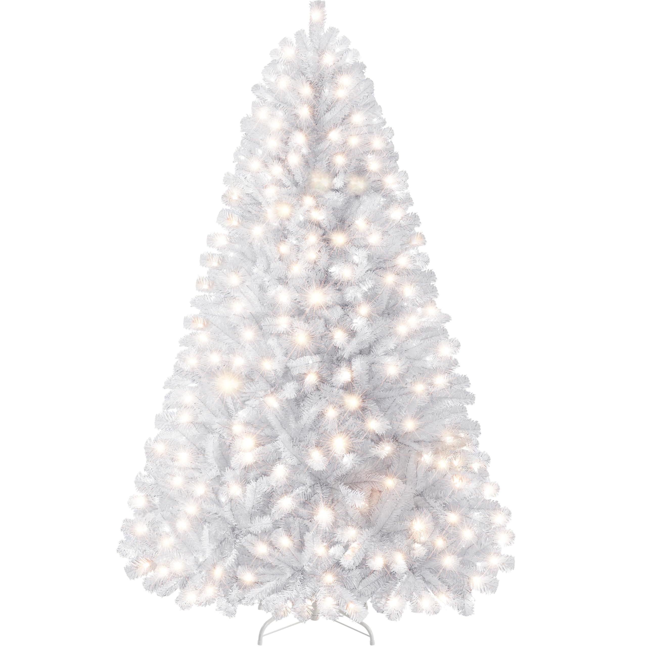 Foto 2 pulgar | Árbol De Navidad Yaheetech, Abeto Preiluminado, 2,28 M, Con 550 Luces - Venta Internacional.