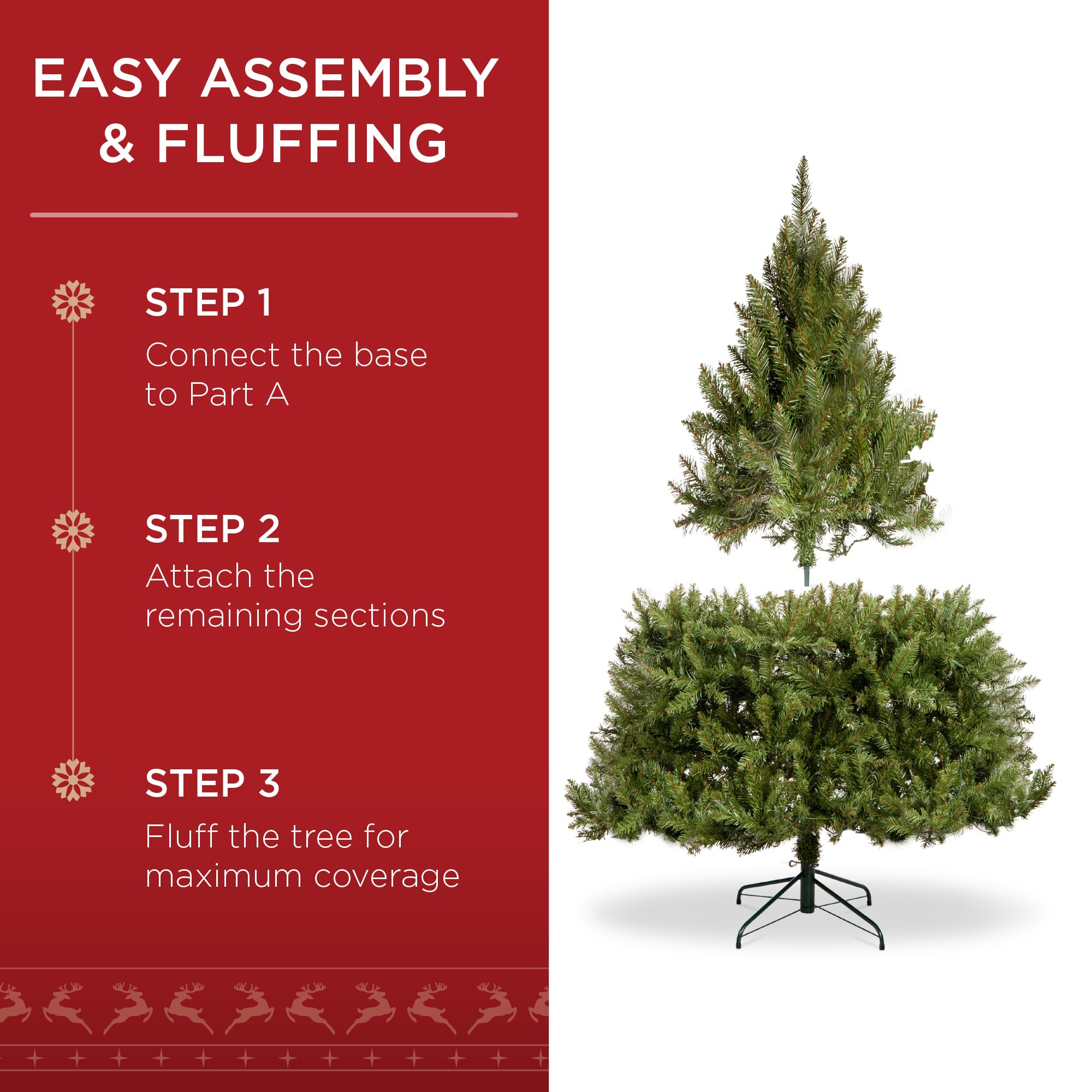 Foto 5 pulgar | Árbol De Navidad Best Choice Products De 1,4 M Con 200 Luces - Venta Internacional.
