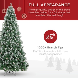 Foto 5 | Árbol De Navidad Best Choice Products De 9 Pies Con 2028 Puntas De Rama - Venta Internacional.