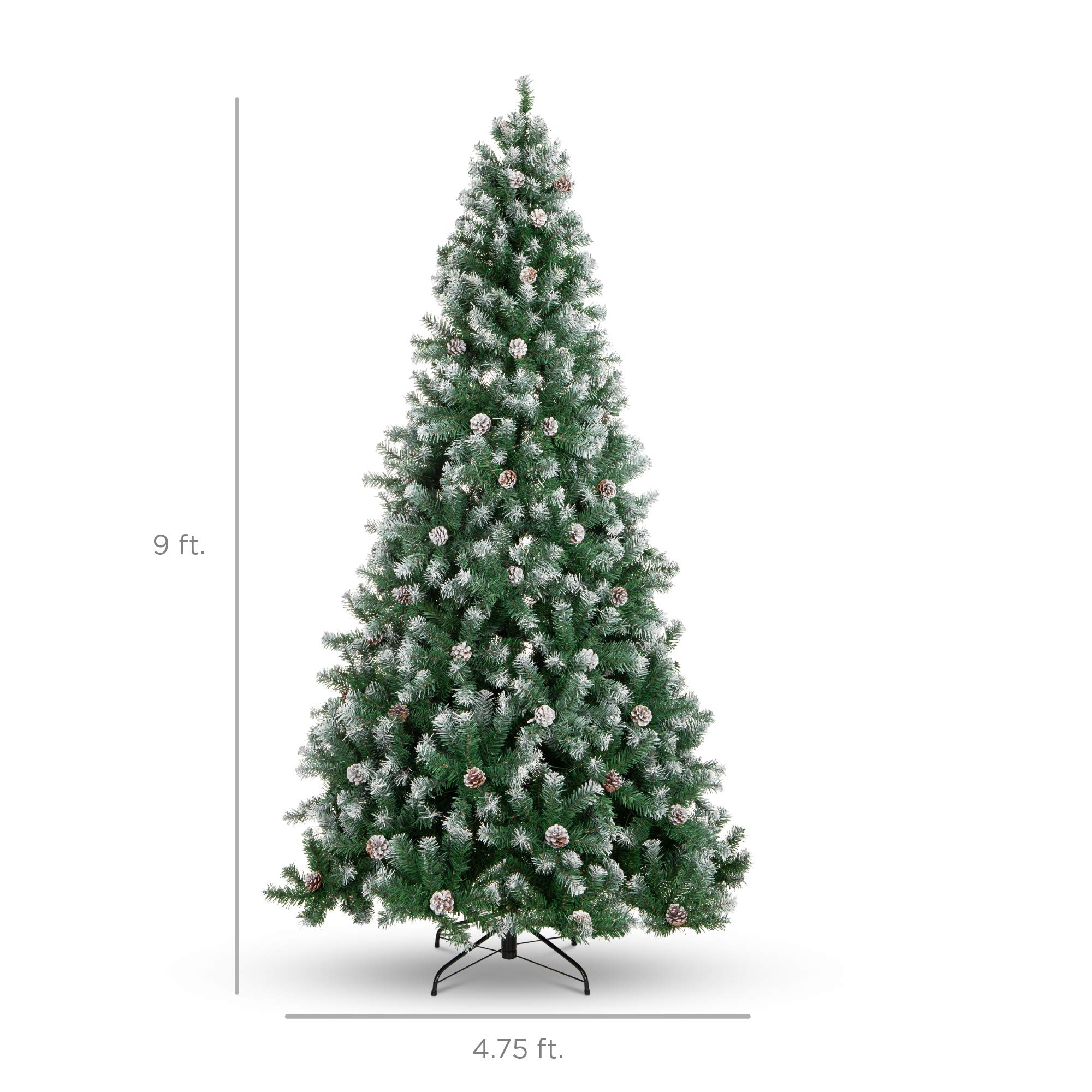 Foto 8 pulgar | Árbol De Navidad Best Choice Products De 9 Pies Con 2028 Puntas De Rama - Venta Internacional.
