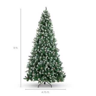 Foto 7 | Árbol De Navidad Best Choice Products De 9 Pies Con 2028 Puntas De Rama - Venta Internacional.