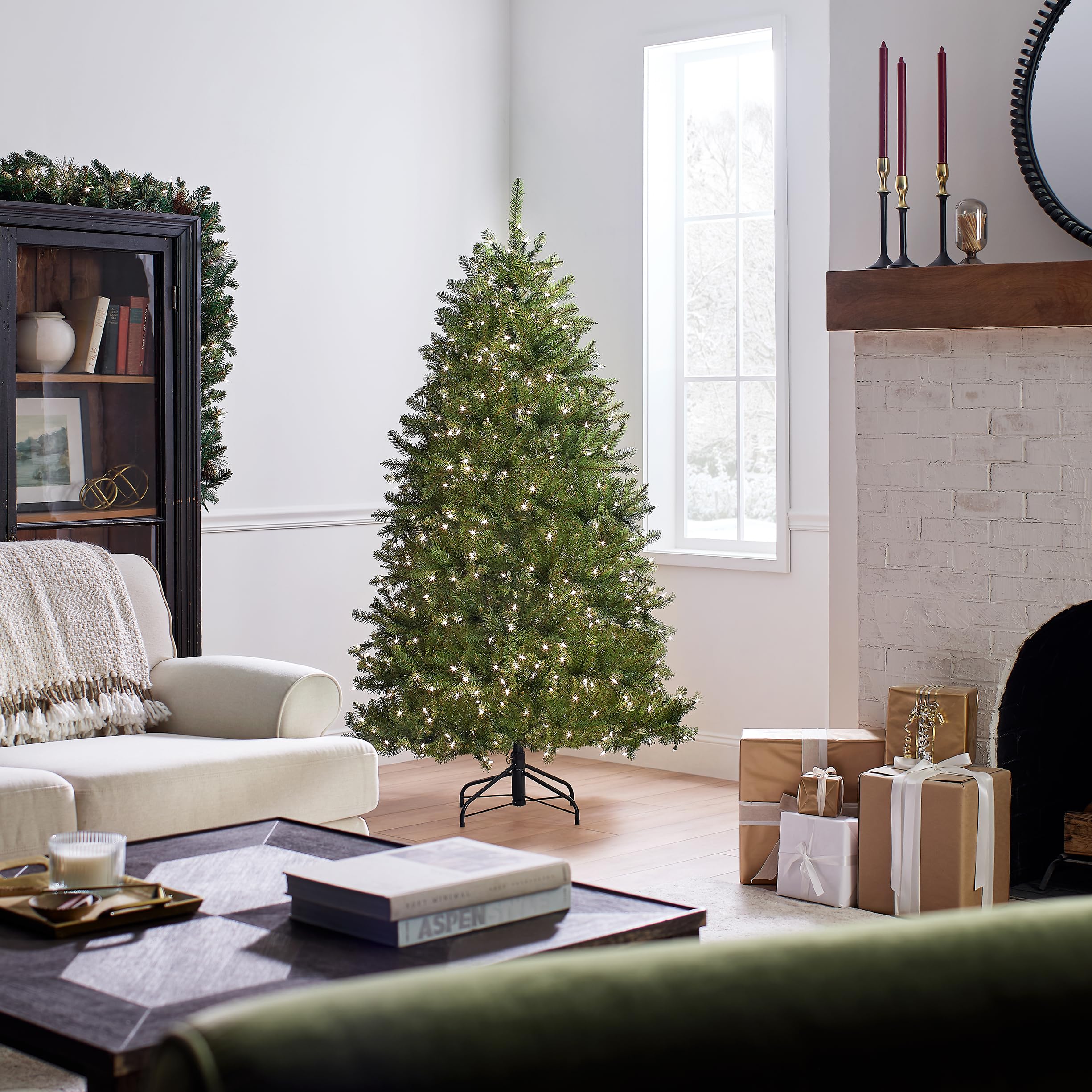 Foto 4 | Árbol De Navidad Dunhill Fir De National Tree Company, 6 Pies - Venta Internacional.