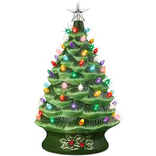 Foto 1 | Árbol De Navidad De Cerámica Best Choice Products De 24 Pulgadas Con 74 Bombillas - Venta Internacional.