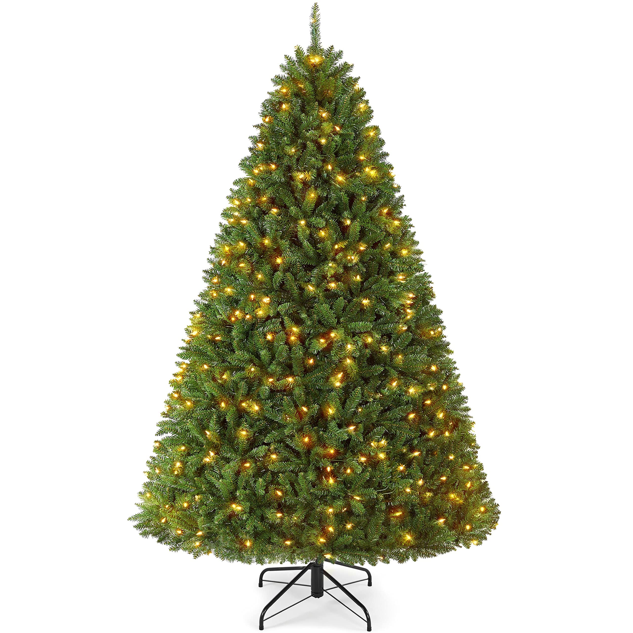 Foto 2 pulgar | Árbol De Navidad Yaheetech Premium, Preiluminado, Douglas, Abeto Completo, 6 Pies - Venta Internacional.