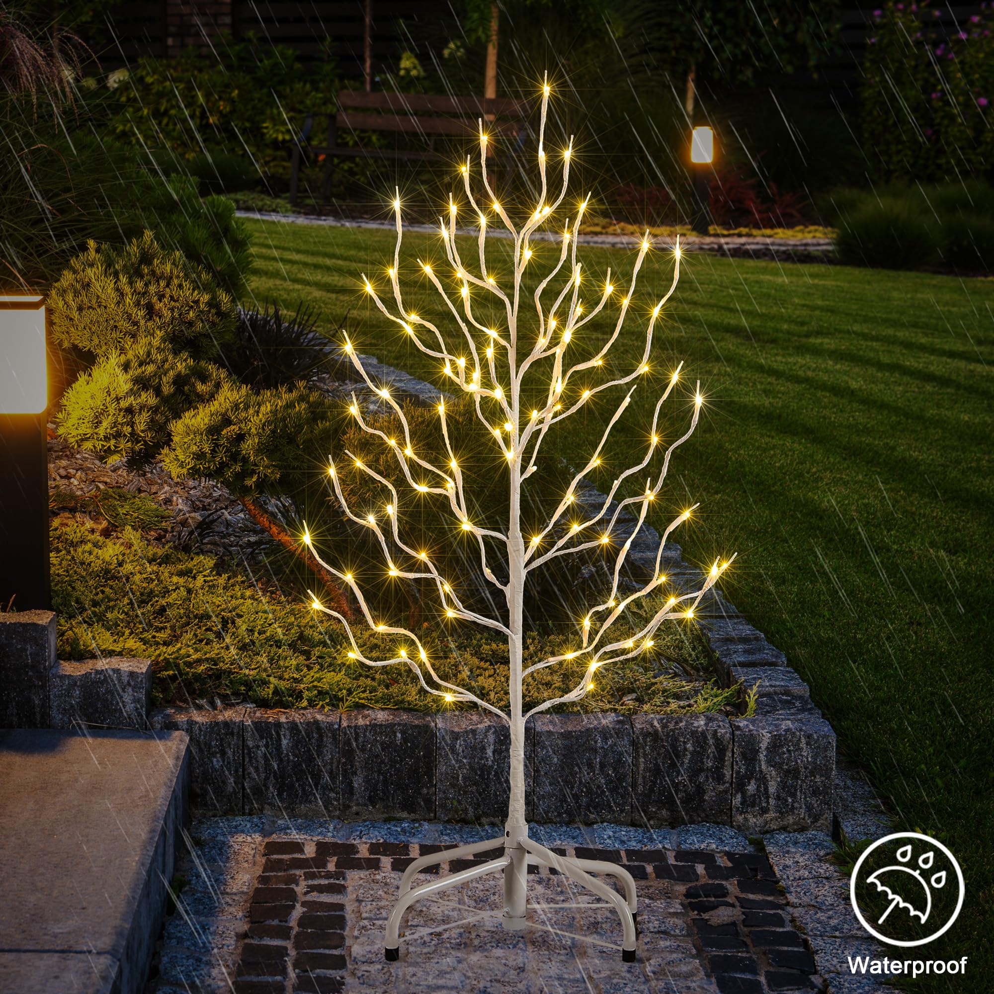 Foto 5 pulgar | Star Tree Lightshare De 3 Pies Con 112 Luces Led De Color Blanco Cálido - Venta Internacional.
