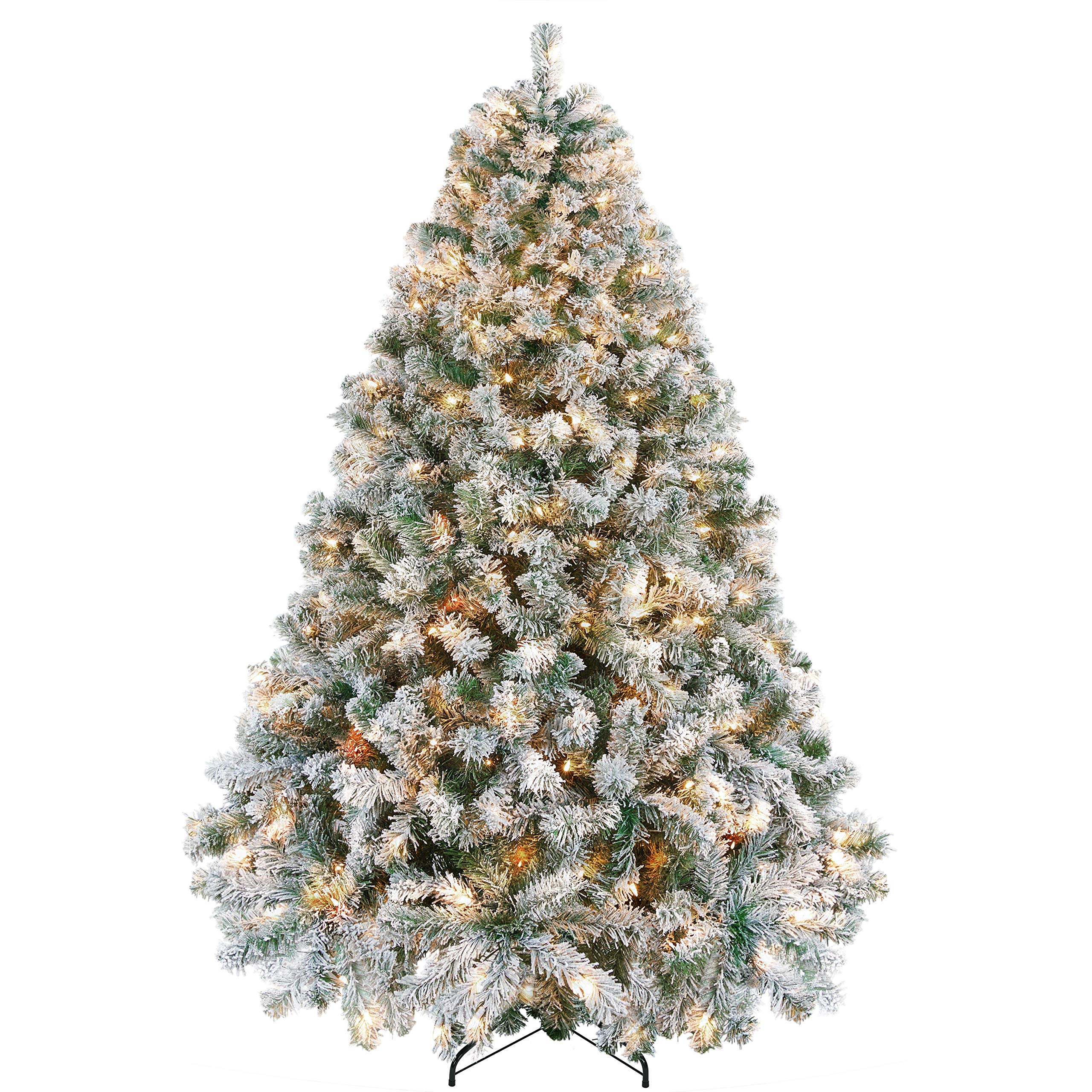 Foto 2 pulgar | Árbol De Navidad Yaheetech Artificial Preiluminado De 6 Pies Con Luces - Venta Internacional.