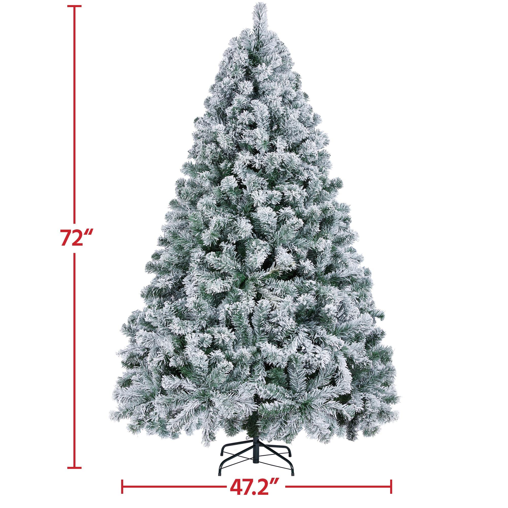 Foto 4 pulgar | Árbol De Navidad Yaheetech Artificial Preiluminado De 6 Pies Con Luces - Venta Internacional.