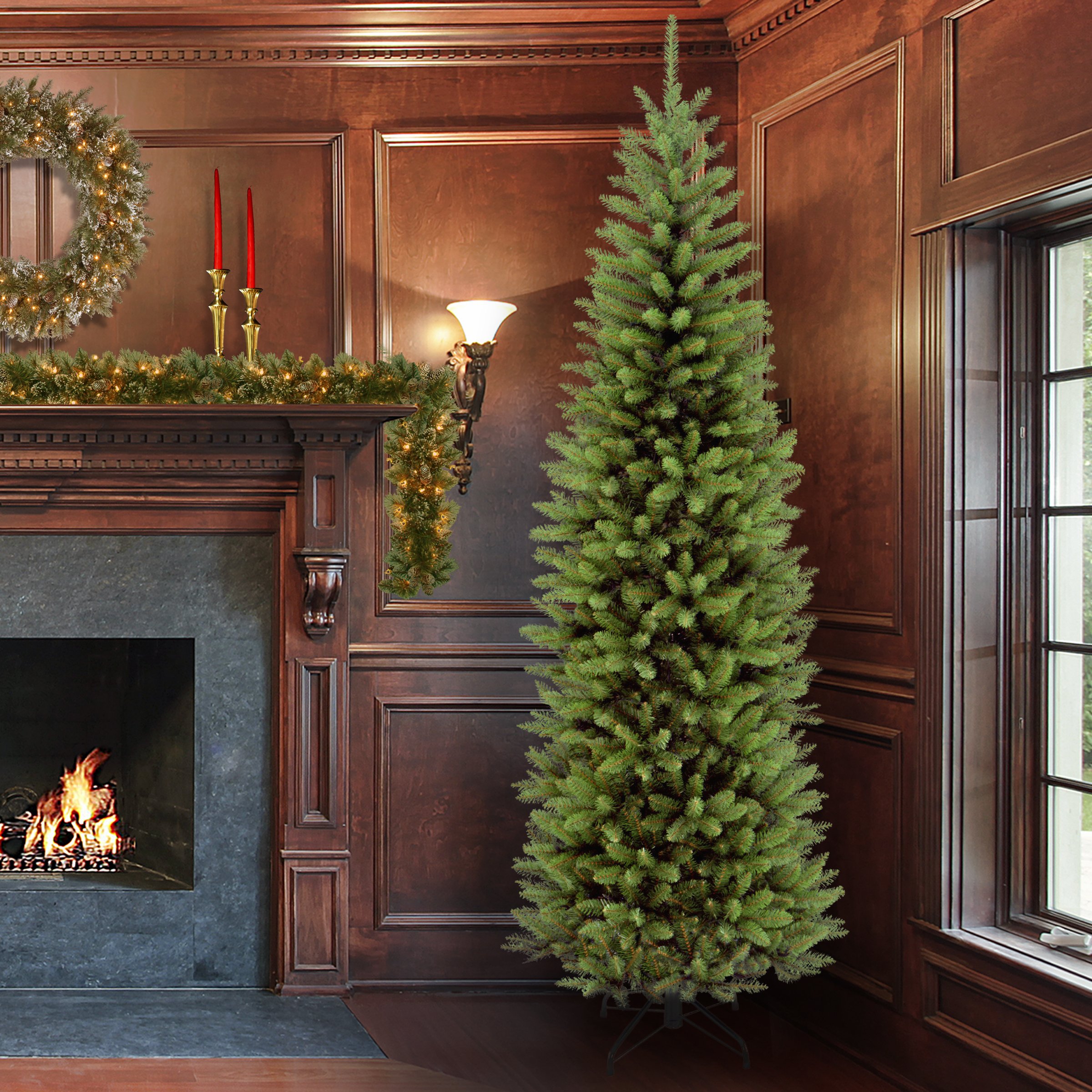 Foto 5 | Árbol De Navidad, Abeto Kingswood De National Tree Company, 7.5 Pies - Venta Internacional.