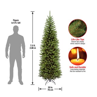 Foto 6 | Árbol De Navidad, Abeto Kingswood De National Tree Company, 7.5 Pies - Venta Internacional.
