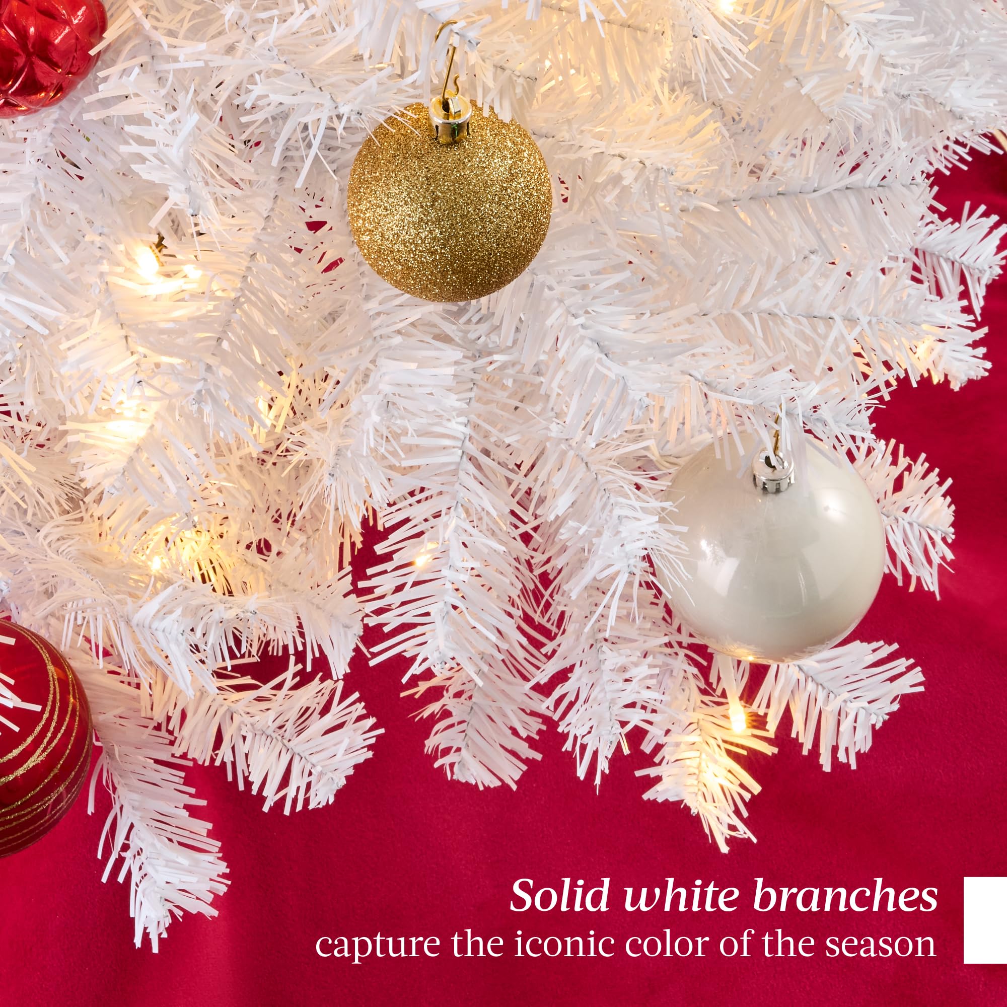 Foto 6 pulgar | Árbol De Navidad Best Choice Products De 9 Pies Con Luces Blancas Cálidas - Venta Internacional.