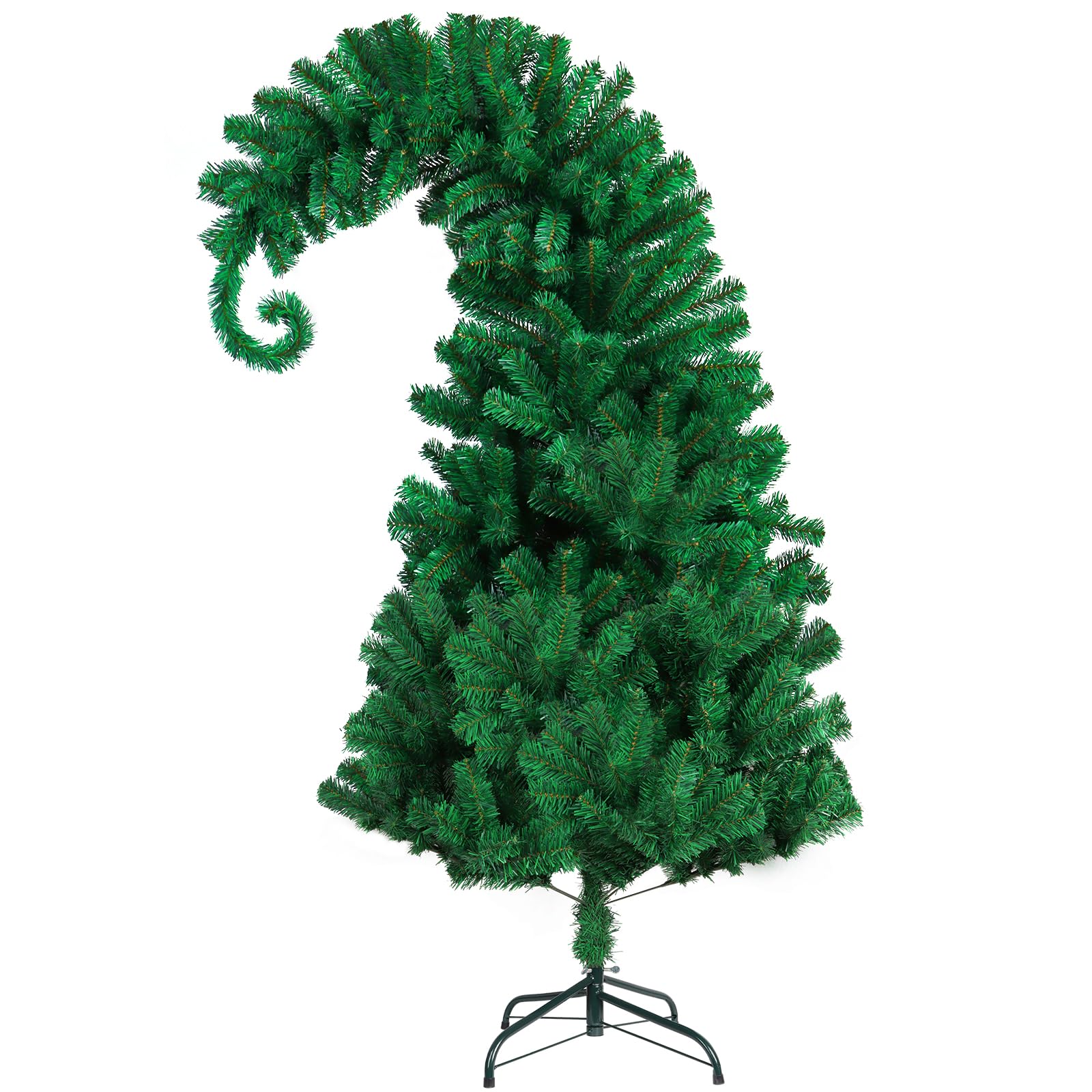 Foto 2 pulgar | Árbol De Navidad Ccinee De Pino De 1,5 M Con Soporte De Metal Para Papá Noel - Venta Internacional.