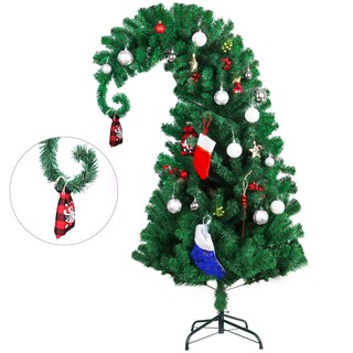 Foto 4 | Árbol De Navidad Ccinee De Pino De 1,5 M Con Soporte De Metal Para Papá Noel - Venta Internacional.