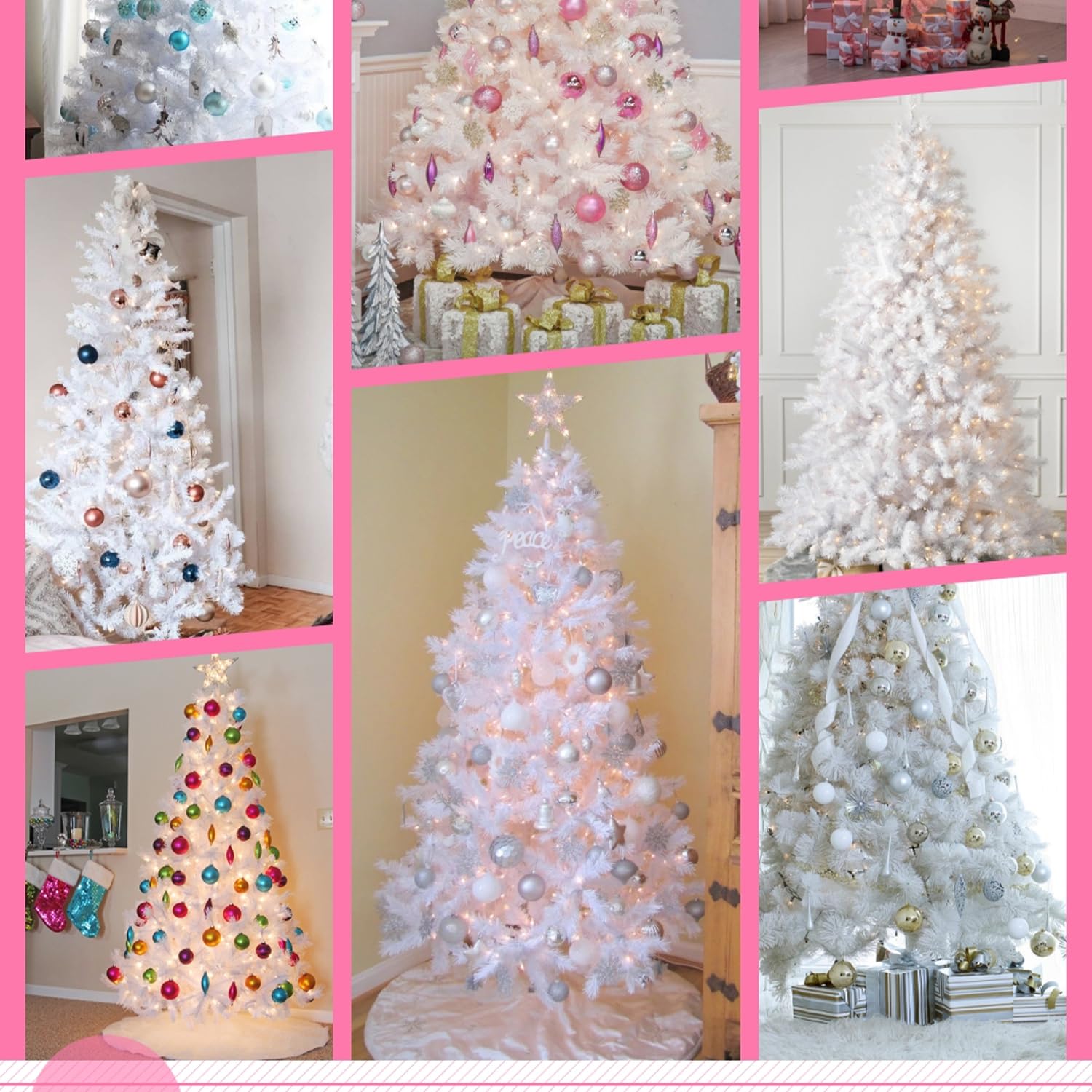 Foto 8 pulgar | Árbol De Navidad Artificial Juegoal De 7.5 Pies Con Control Remoto - Venta Internacional.