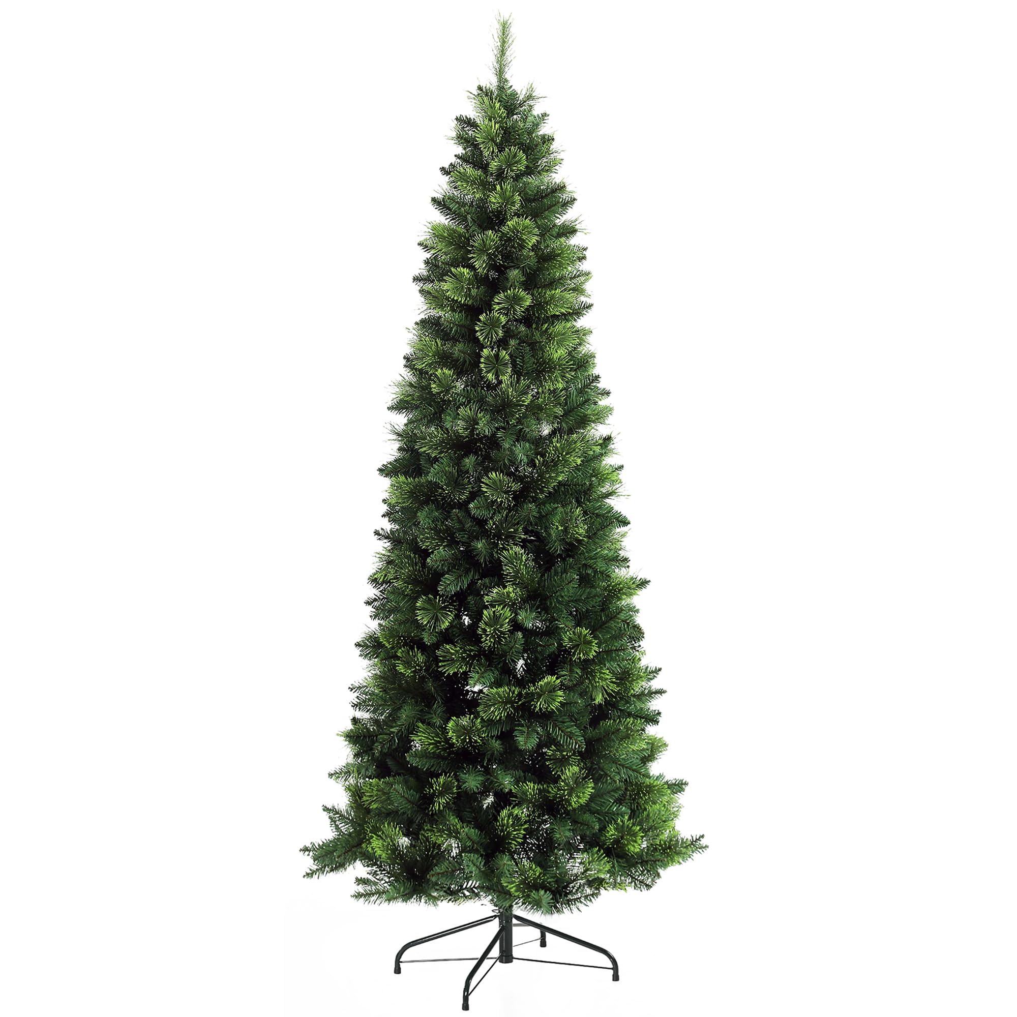 Foto 2 pulgar | Lápiz Christmas Tree Homcom De 7.5 Pies De Alto Con 1075 Ramas, Color Verde - Venta Internacional.