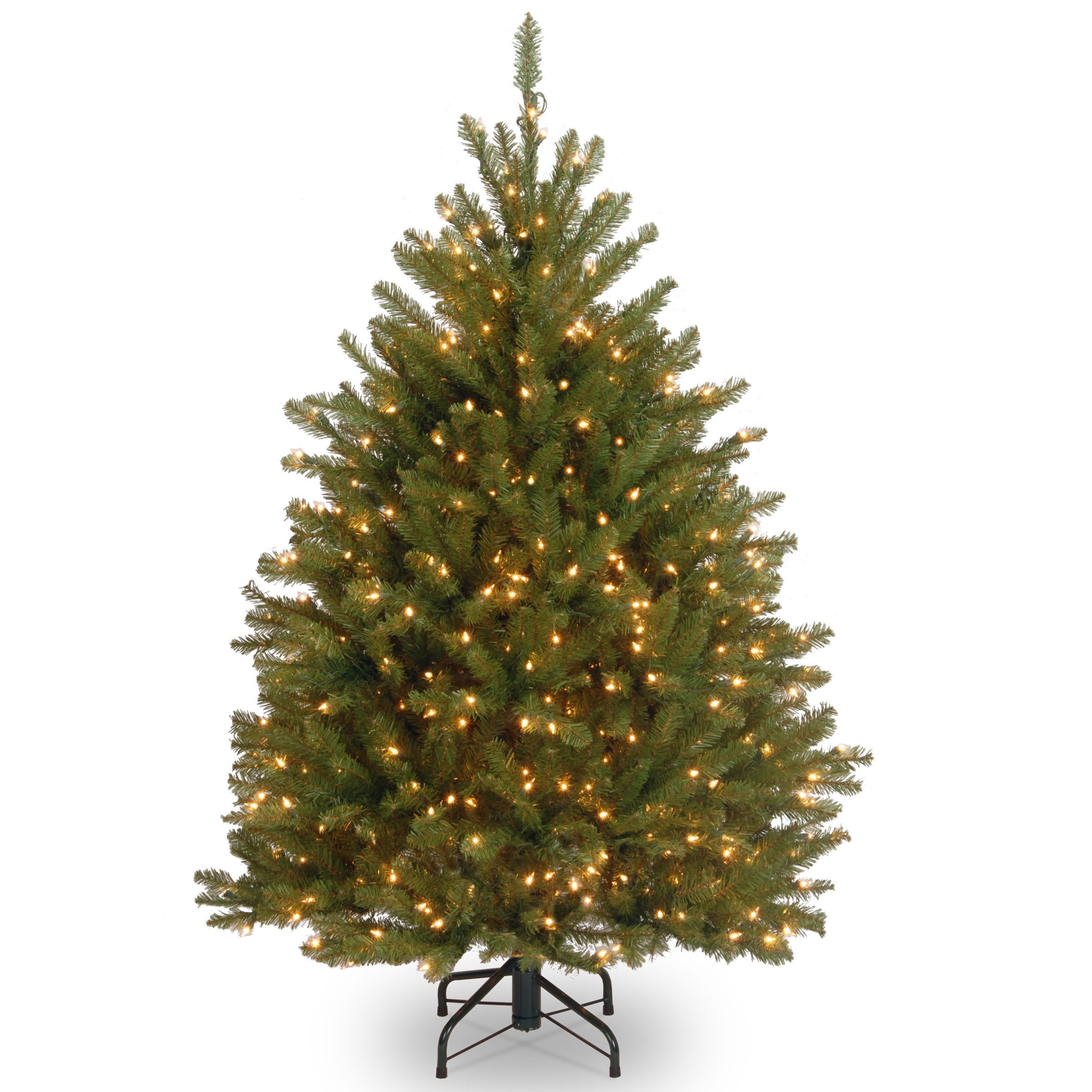 Árbol De Navidad Dunhill Fir De National Tree Company, 4 Pies, Con Luces - Venta Internacional. $3,029