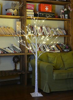 Foto 2 | Birch Tree Lightshare De 4 Pies Con 48 Luces Led De Color Blanco Cálido - Venta Internacional.