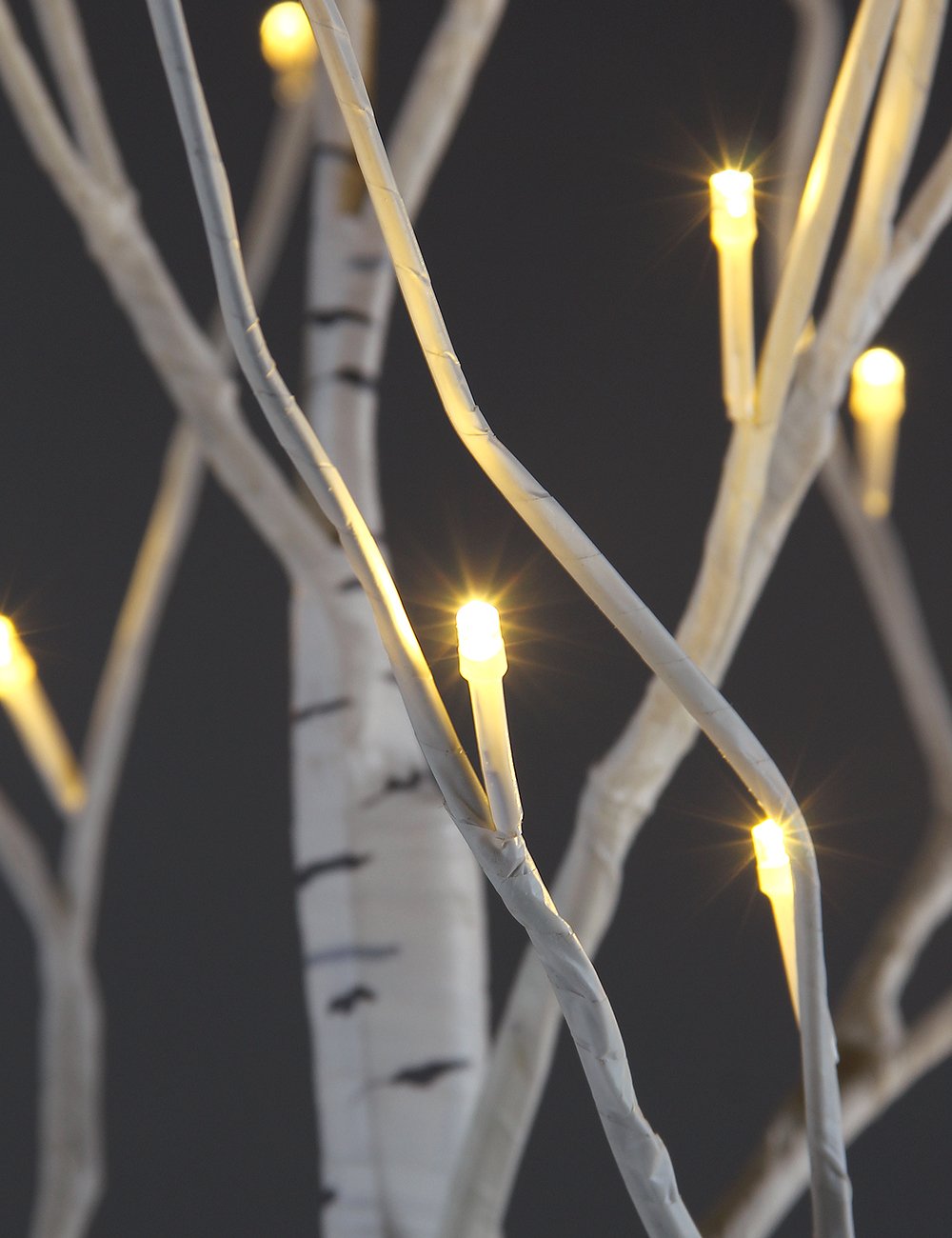 Foto 5 pulgar | Birch Tree Lightshare De 4 Pies Con 48 Luces Led De Color Blanco Cálido - Venta Internacional.