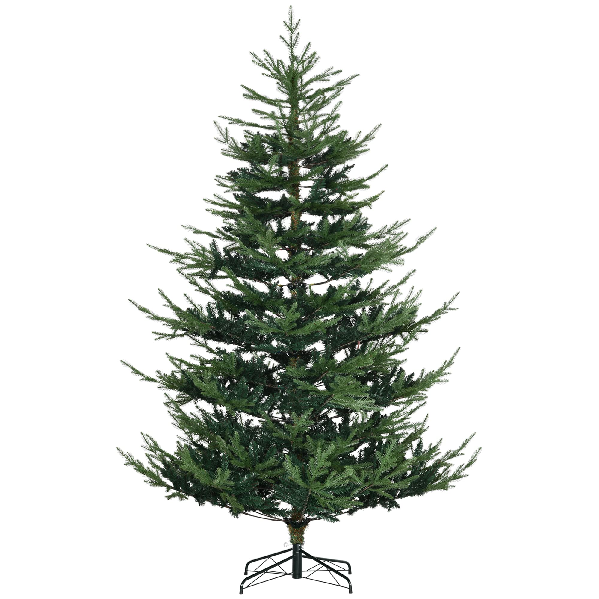 Foto 2 pulgar | Árbol De Navidad Homcom De Pino De 7.5 Pies Con 1218 Ramas, Verde - Venta Internacional.