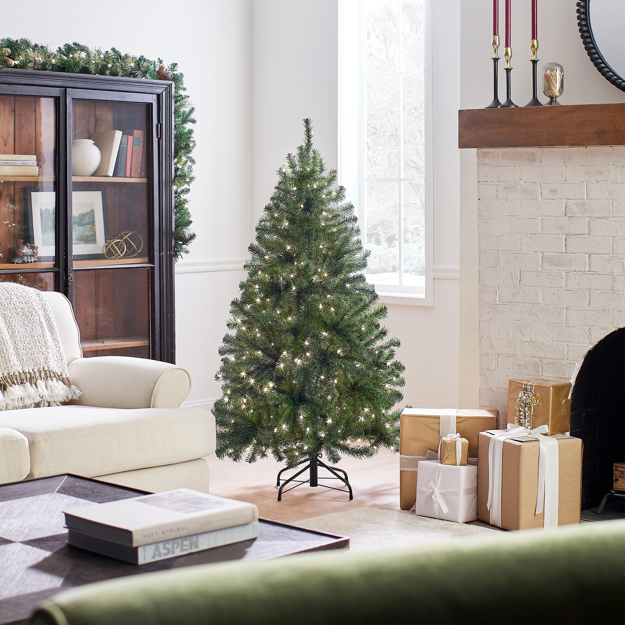 Foto 5 pulgar | Árbol De Navidad, National Tree Company, North Valley Spruce, 5 Pies - Venta Internacional.