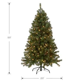 Foto 5 | Árbol De Navidad, National Tree Company, North Valley Spruce, 5 Pies - Venta Internacional.