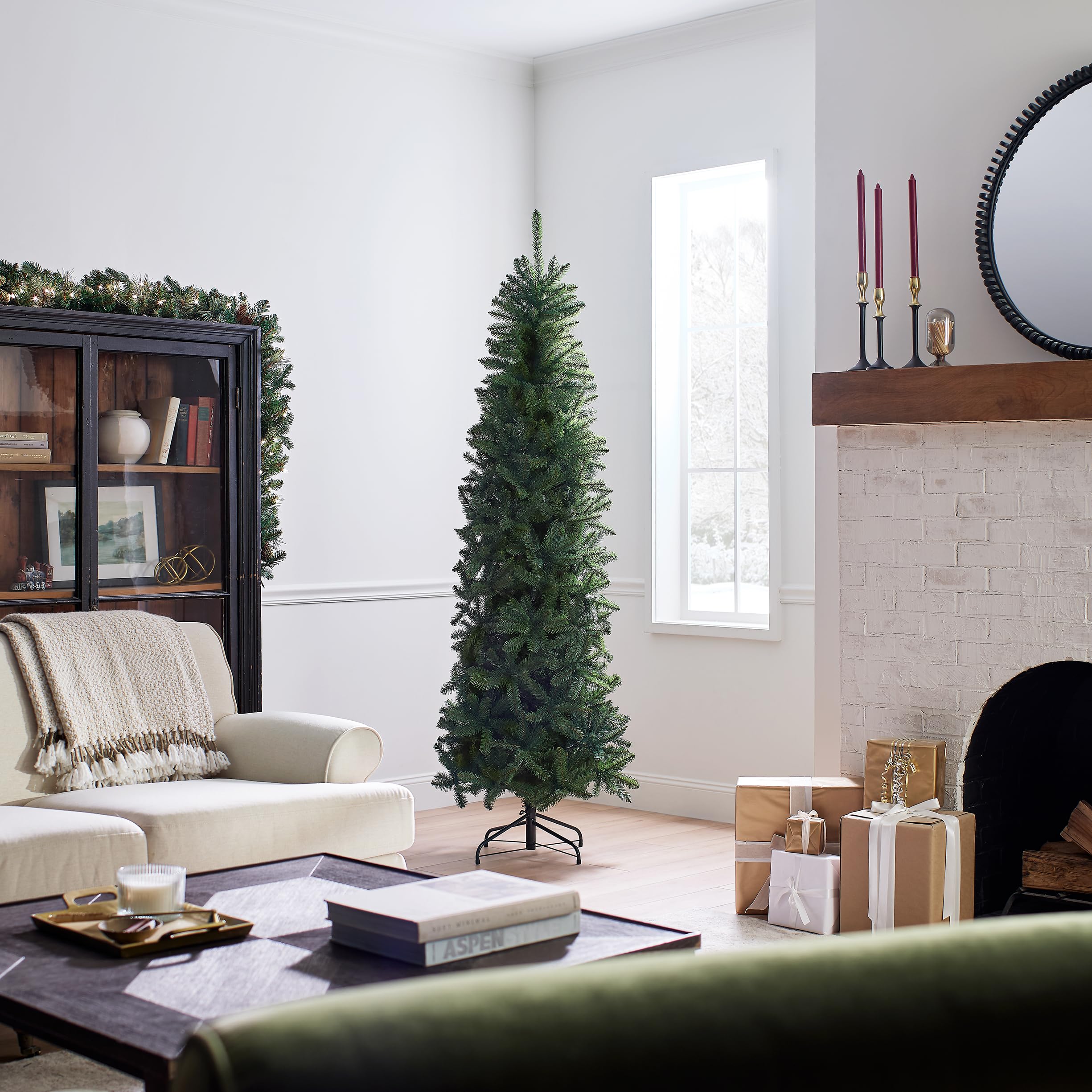 Foto 4 | Árbol De Navidad, Abeto Kingswood De National Tree Company, 7 Pies - Venta Internacional.