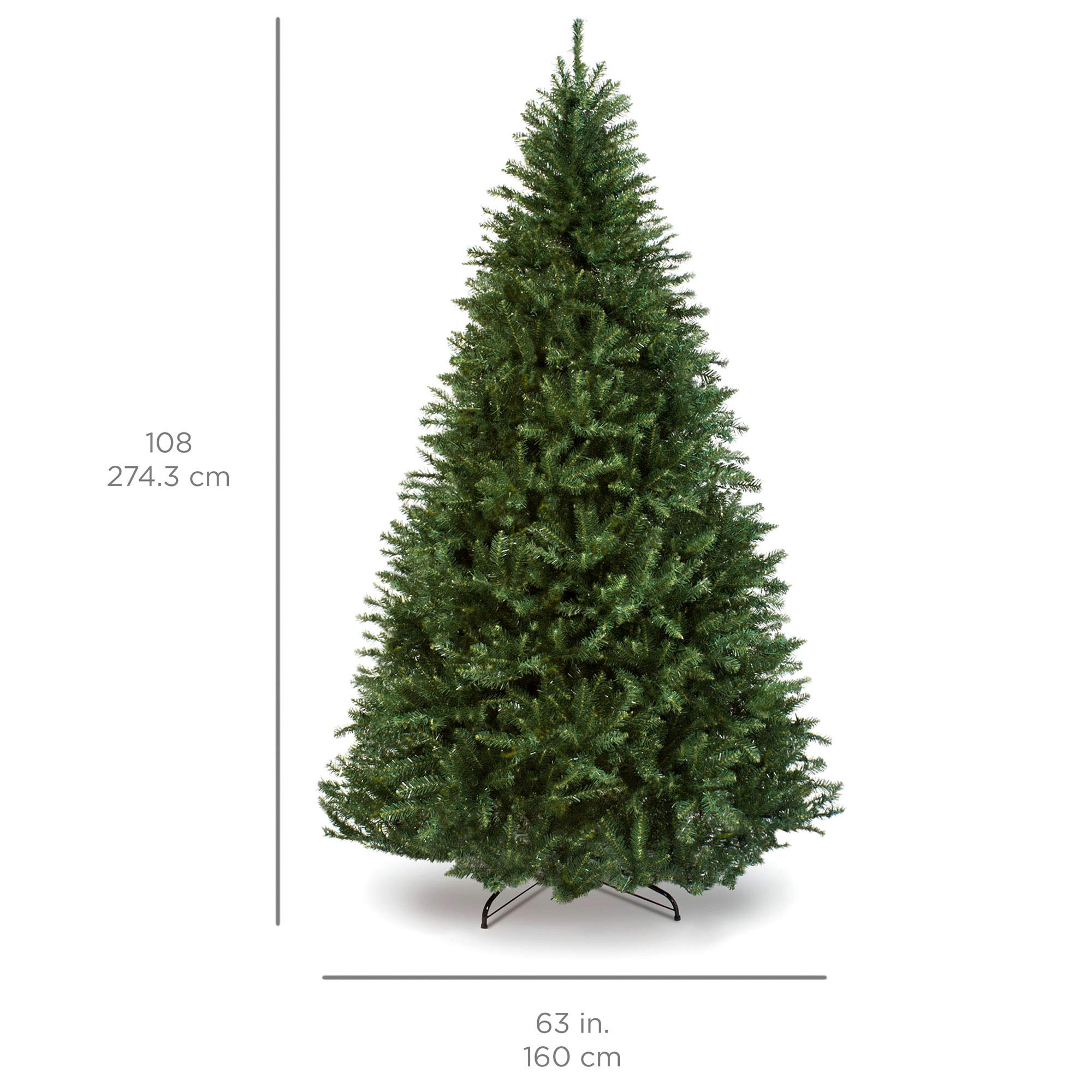 Foto 7 pulgar | Árbol De Navidad Best Choice Products Douglas Full Fir De 9 Pies - Venta Internacional.