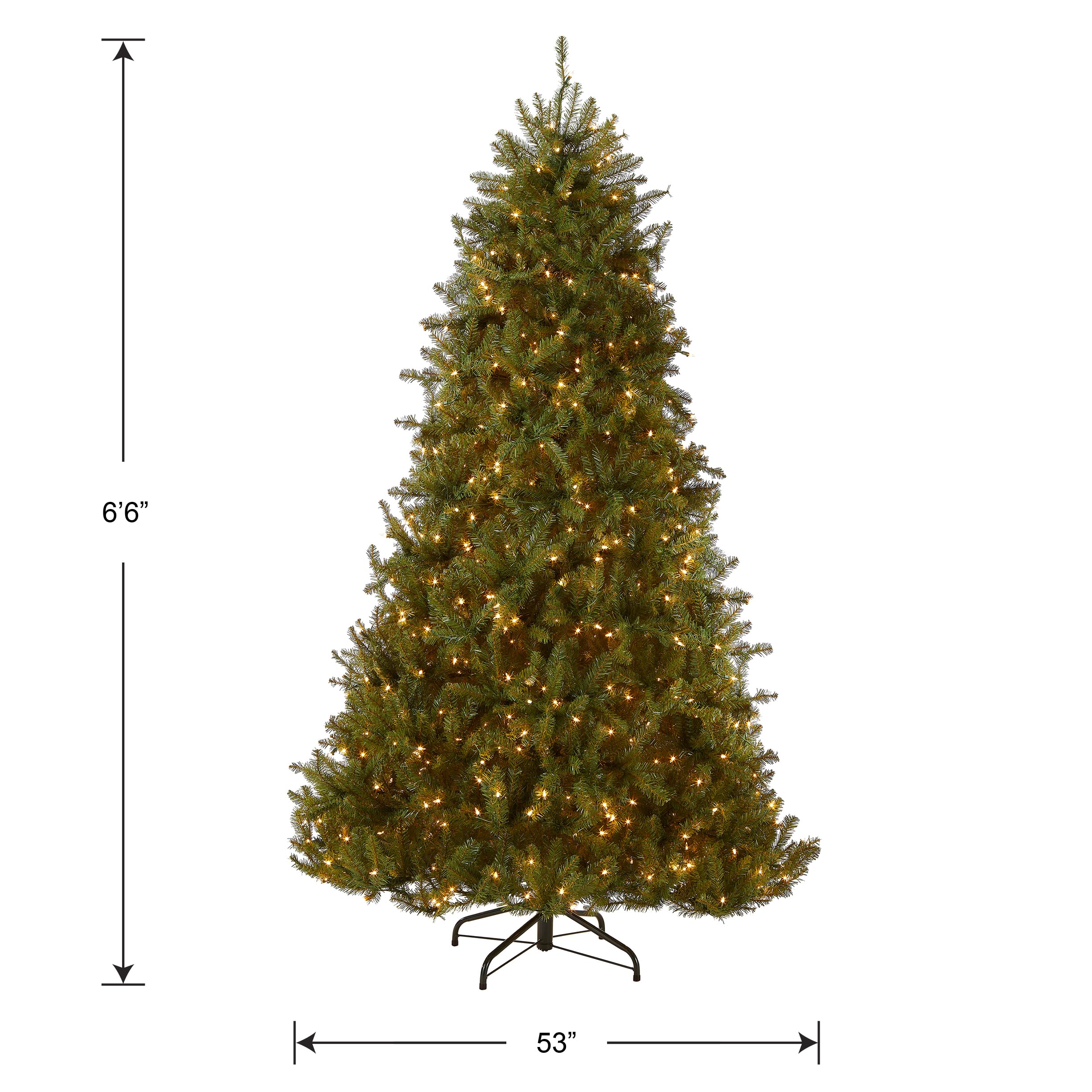 Foto 7 pulgar | Árbol De Navidad Dunhill Fir De National Tree Company, 6.5 Pies - Venta Internacional.