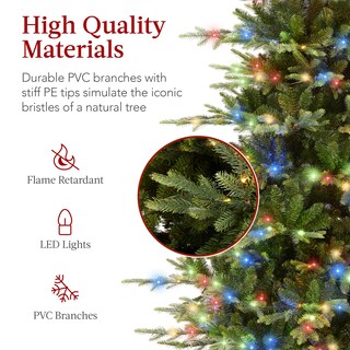 Foto 3 | Árbol De Navidad Best Choice Products Aspen De 7.5 Pies Con 2.136 Puntas - Venta Internacional.