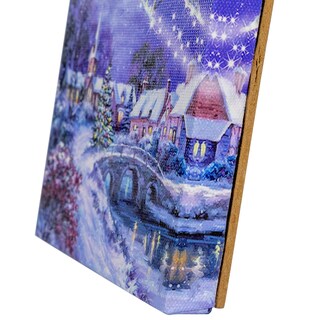Foto 5 | Decoración Navideña De Pared Northlight Led De Fibra Óptica De 6 Pulgadas - Venta Internacional.