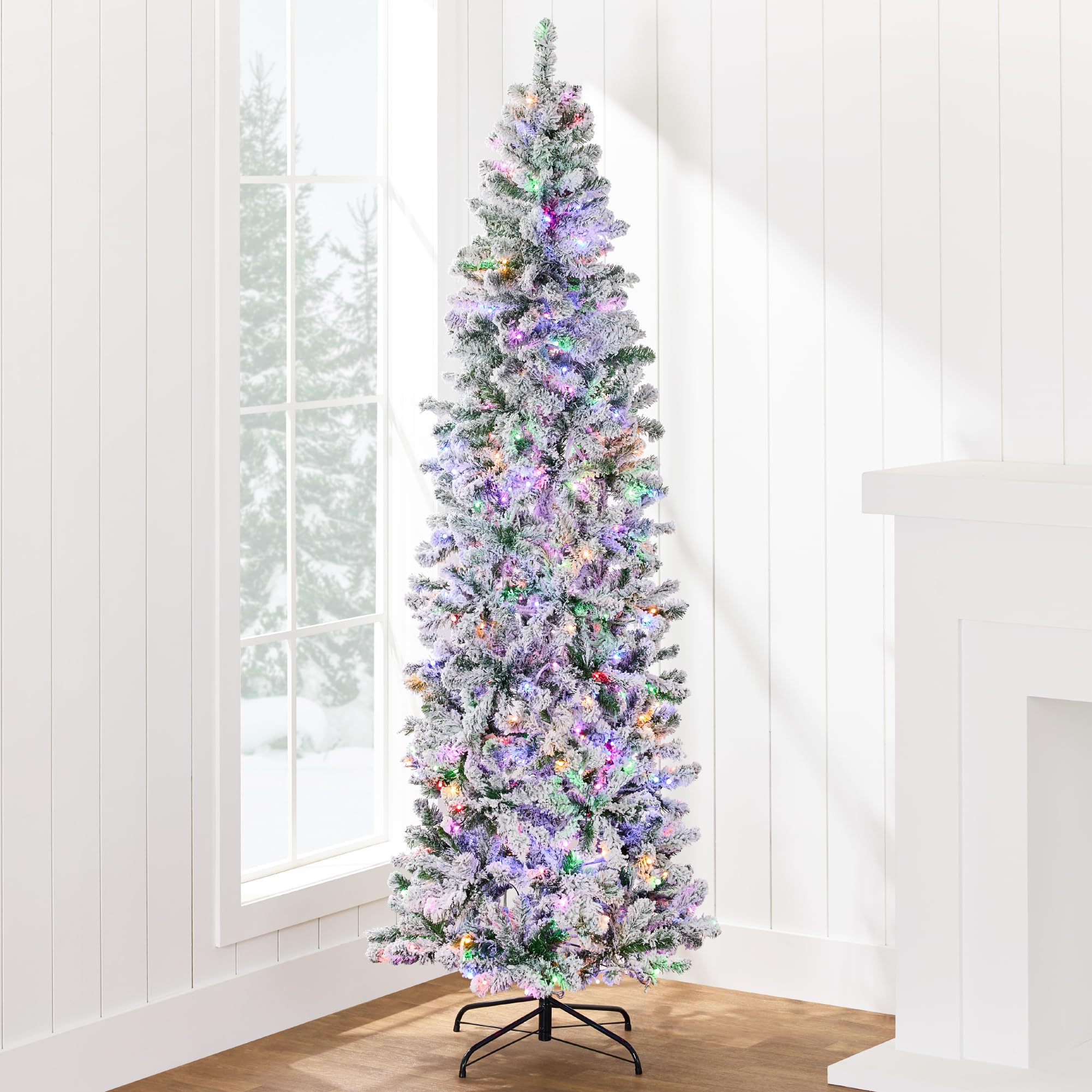 Foto 1 | Lápiz Flocado Christmas Tree Best Choice Products De 9 Pies - Venta Internacional.