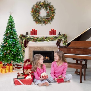 Foto 3 | Árbol De Navidad Sunnyglade Premium Artificial De 6 Pies Con Soporte - Venta Internacional.