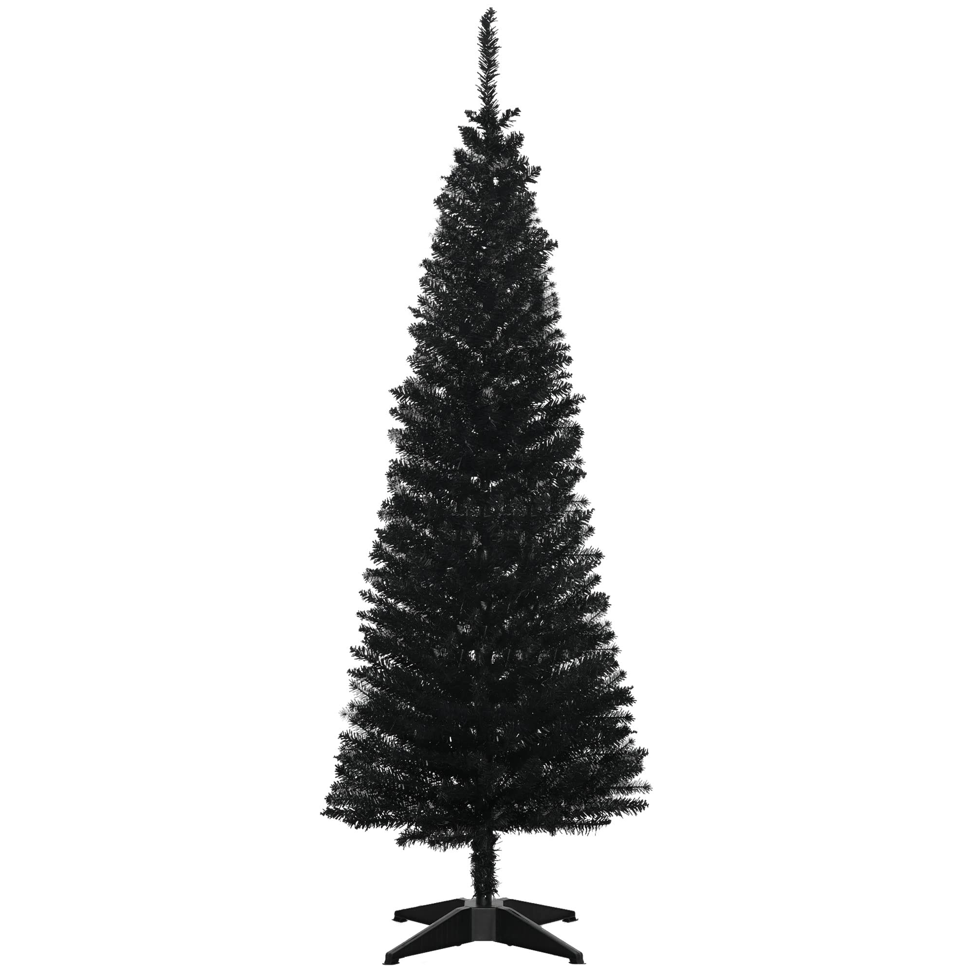 Foto 2 pulgar | Lápiz Homcom Artificial Con Forma De Árbol De Navidad De 5 Pies Con 294 Puntas, Color Negro - Venta Internacional.