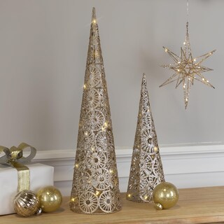 Foto 2 | Árbol De Navidad Northlight Led Sunburst De 60 Cm Con 15 Luces - Venta Internacional.