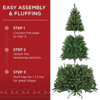 Foto 4 | Árbol De Navidad Best Choice Products De 9 Pies Con 900 Luces - Venta Internacional.