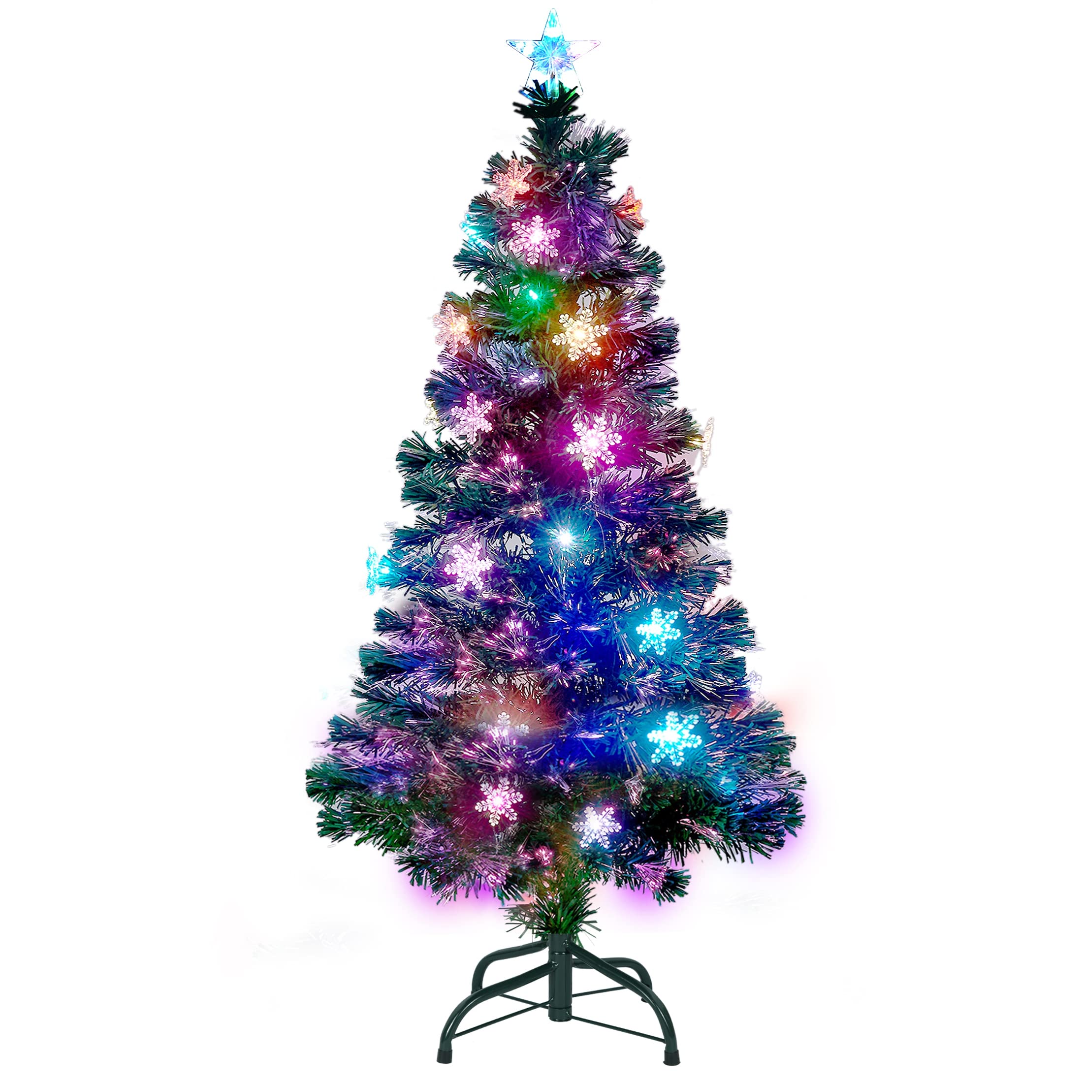 Foto 7 | Árbol De Navidad Juegoal, Preiluminado, 1,5 M, Con Luces Led Rgb, 29 Unidades - Venta Internacional.