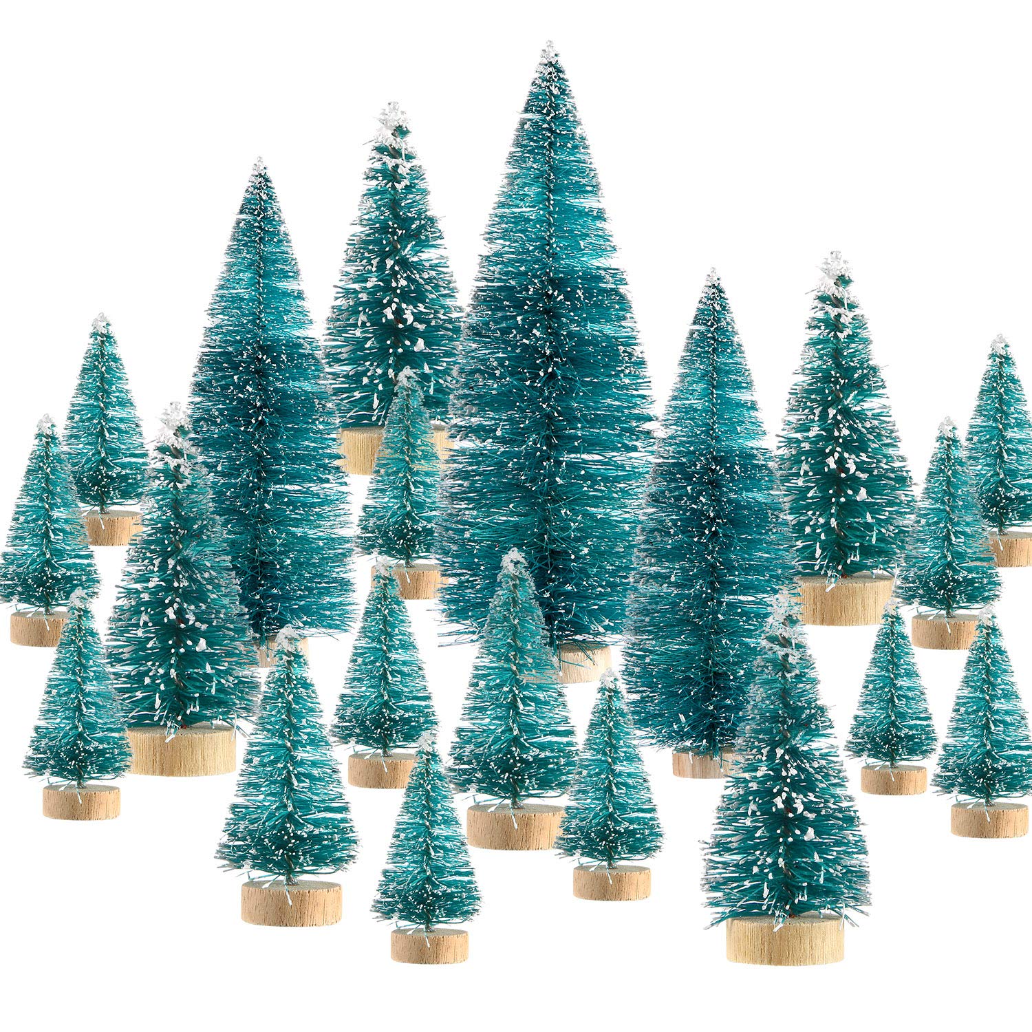 Minisisal Artificial Satinior Para Árbol De Navidad Con Base, 60 Unidades - Venta Internacional. $759