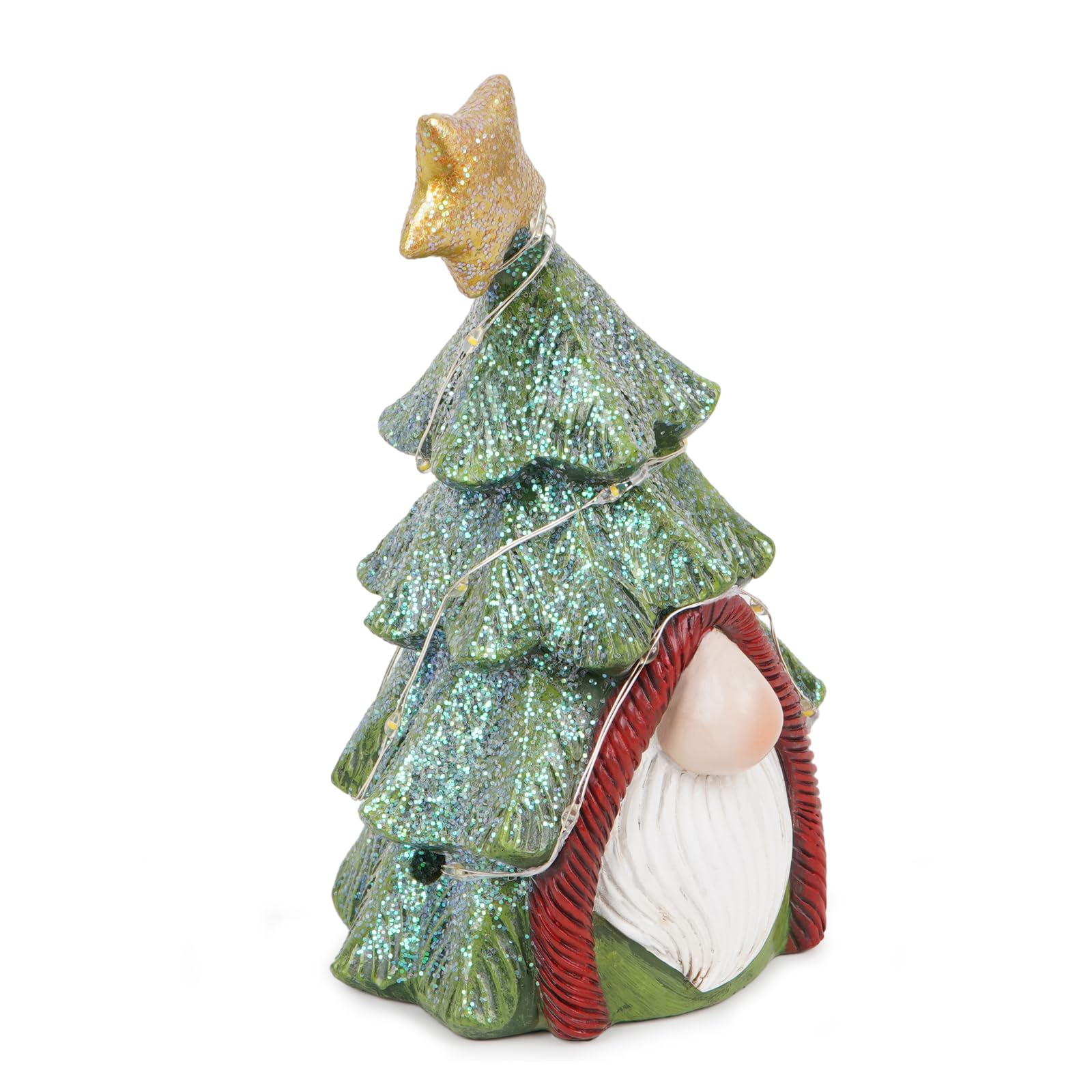 Foto 7 pulgar | Árbol De Navidad Con Diseño De Gnomos, Diseño De Gnomo Sueco Hodao, De Resina - Venta Internacional.