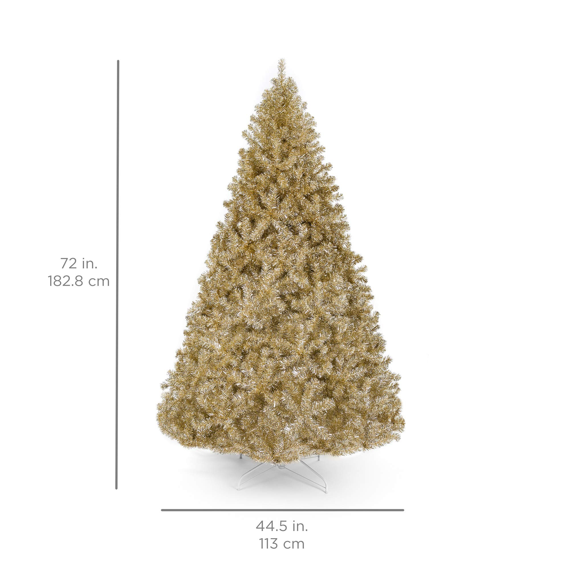 Foto 8 pulgar | Árbol De Navidad Artificial Best Choice De 6 Pies Con 1477 Puntas - Venta Internacional.