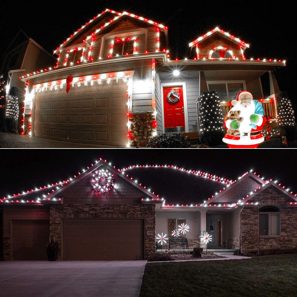Foto 4 pulgar | Luces Led Navideñas Brizled, Paquete De 2 Unidades, 10 M, 100 Rojas Y Blancas C5 - Venta Internacional.