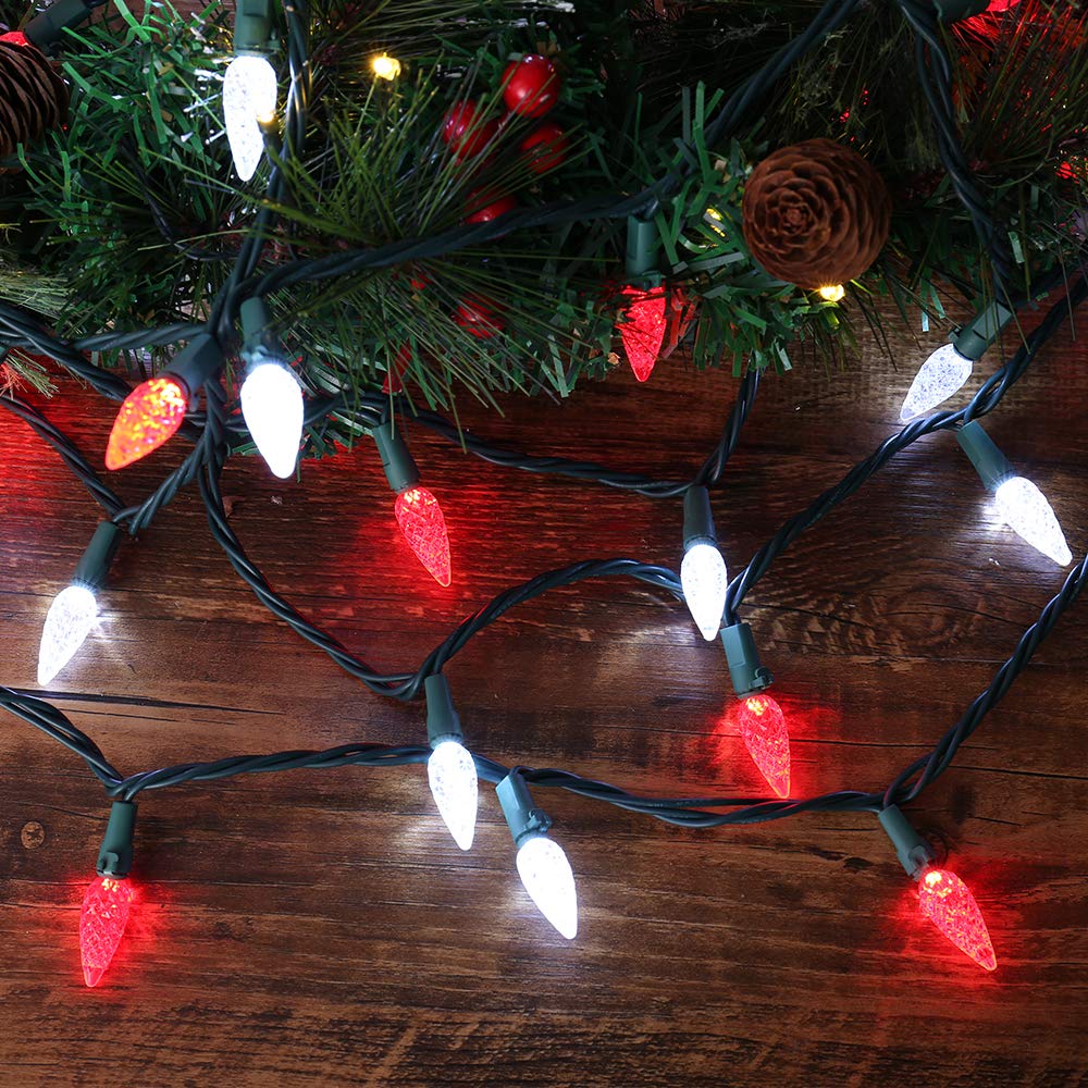 Foto 6 pulgar | Luces Led Navideñas Brizled, Paquete De 2 Unidades, 10 M, 100 Rojas Y Blancas C5 - Venta Internacional.