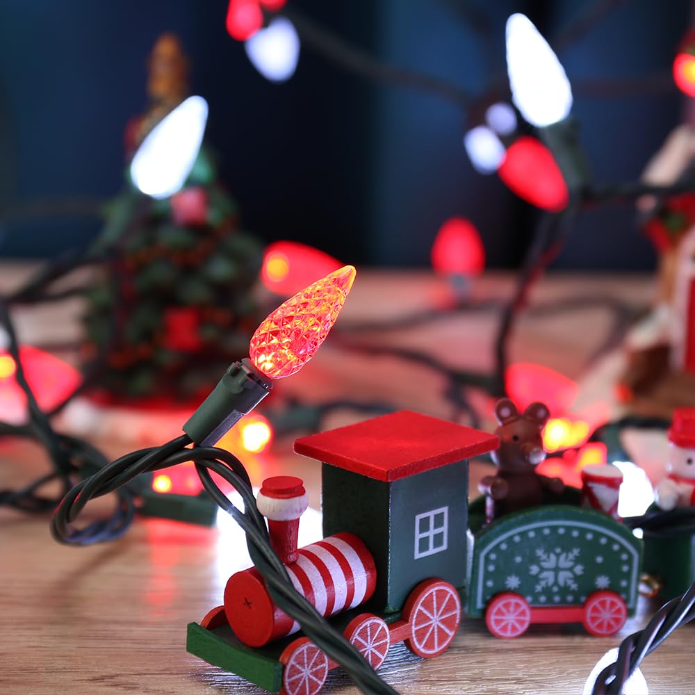 Foto 8 pulgar | Luces Led Navideñas Brizled, Paquete De 2 Unidades, 10 M, 100 Rojas Y Blancas C5 - Venta Internacional.