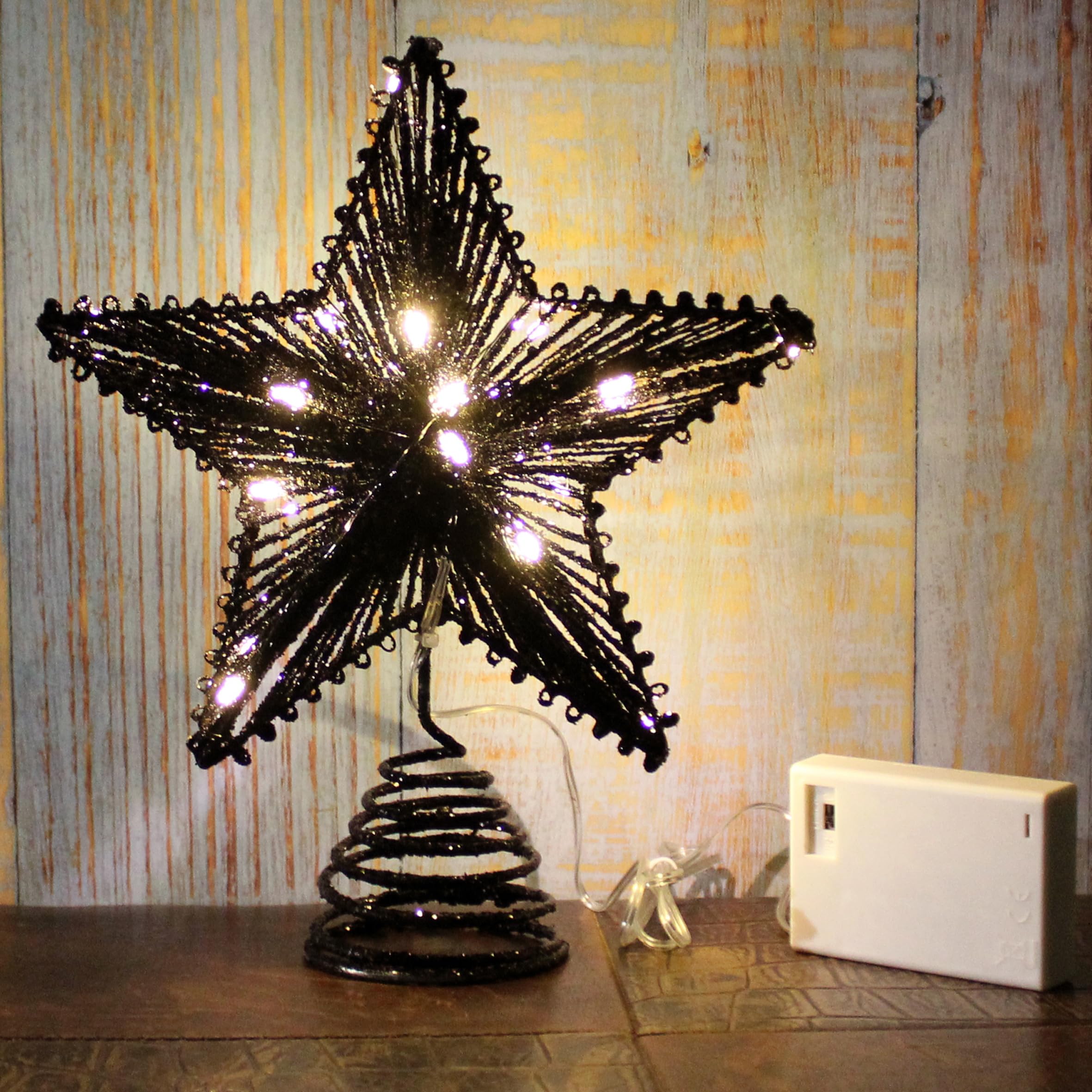 Foto 4 | Árbol De Navidad Top Star Cvhomedeco. Con Luces Led De Color Blanco Cálido - Venta Internacional.