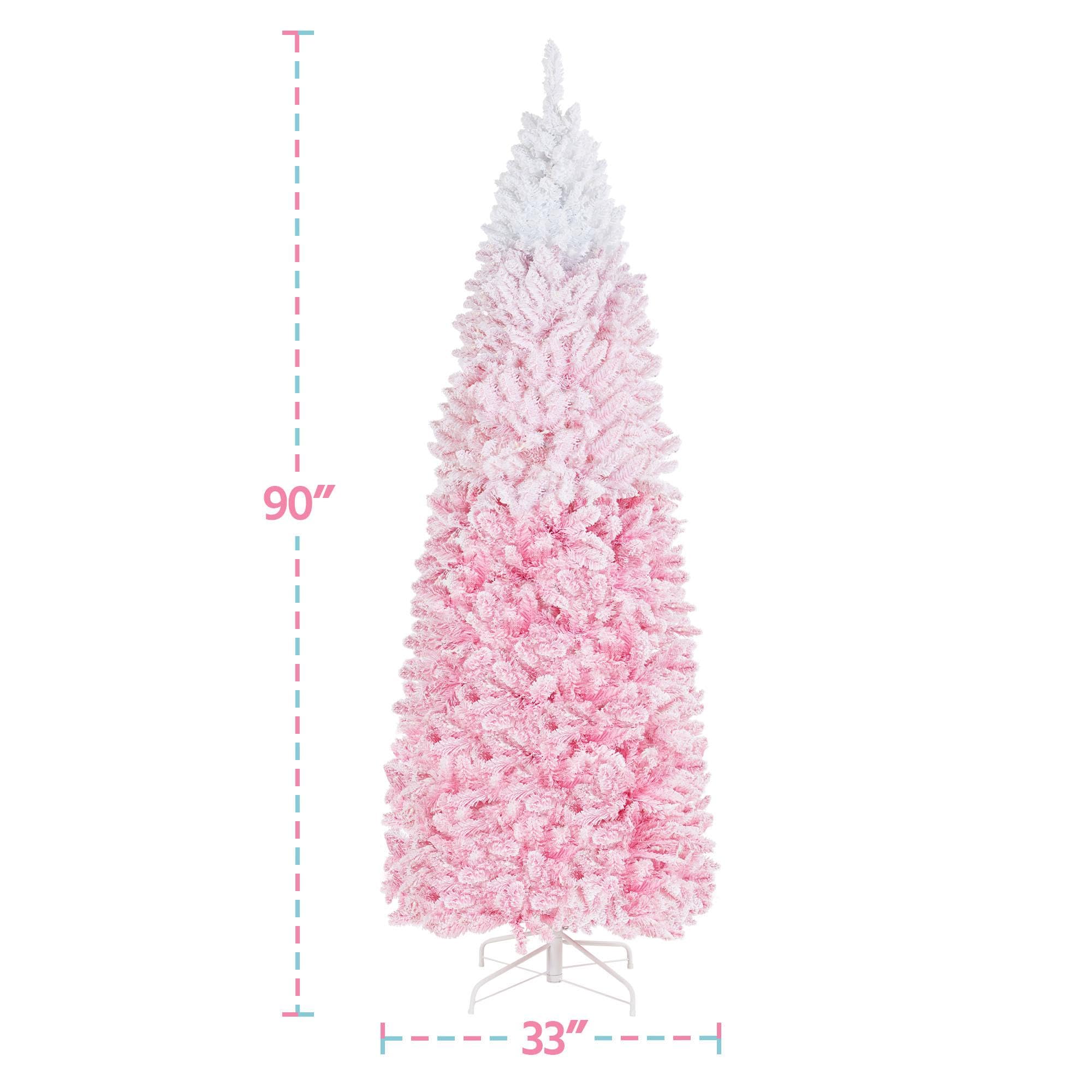 Foto 5 pulgar | Lápiz Navideño Yaheetech Snow Flocado, 2,3 M, Con Luces - Venta Internacional.