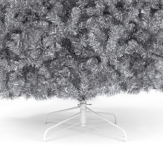 Foto 5 | Árbol De Navidad Best Choice Products, Oropel Plateado, 7.5 Pies - Venta Internacional.